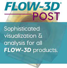 FLOW-3D POST 대화형 작업 흐름